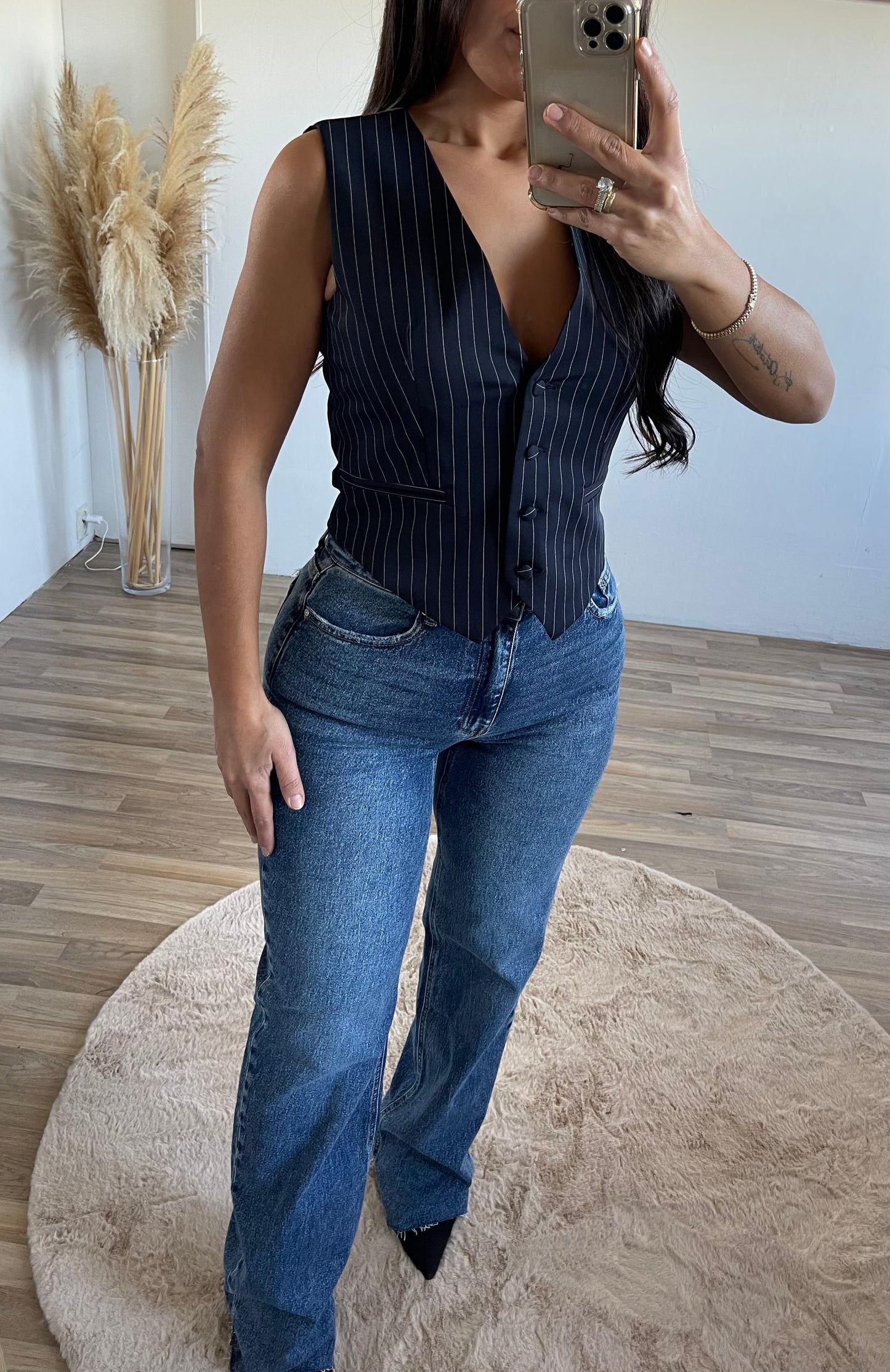 Nadia Gilet marineblauw