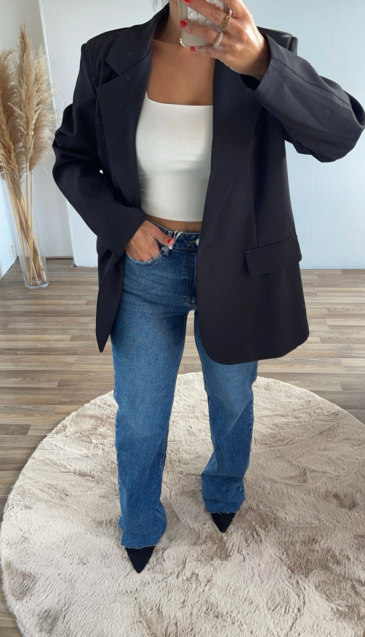 Novy Blazer Zwart