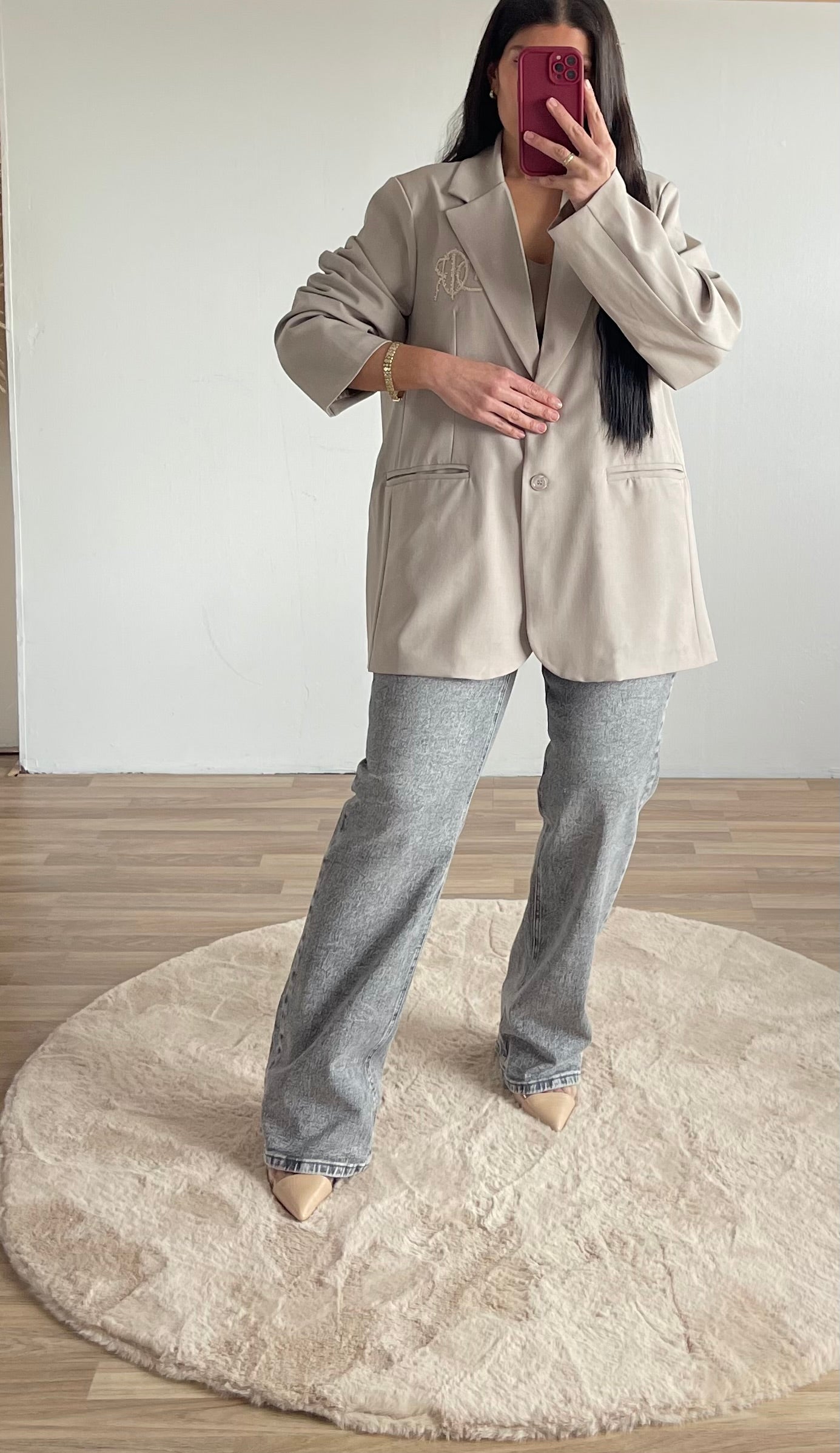 Nola blazer Beige