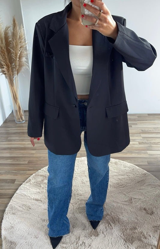 Novy Blazer Zwart