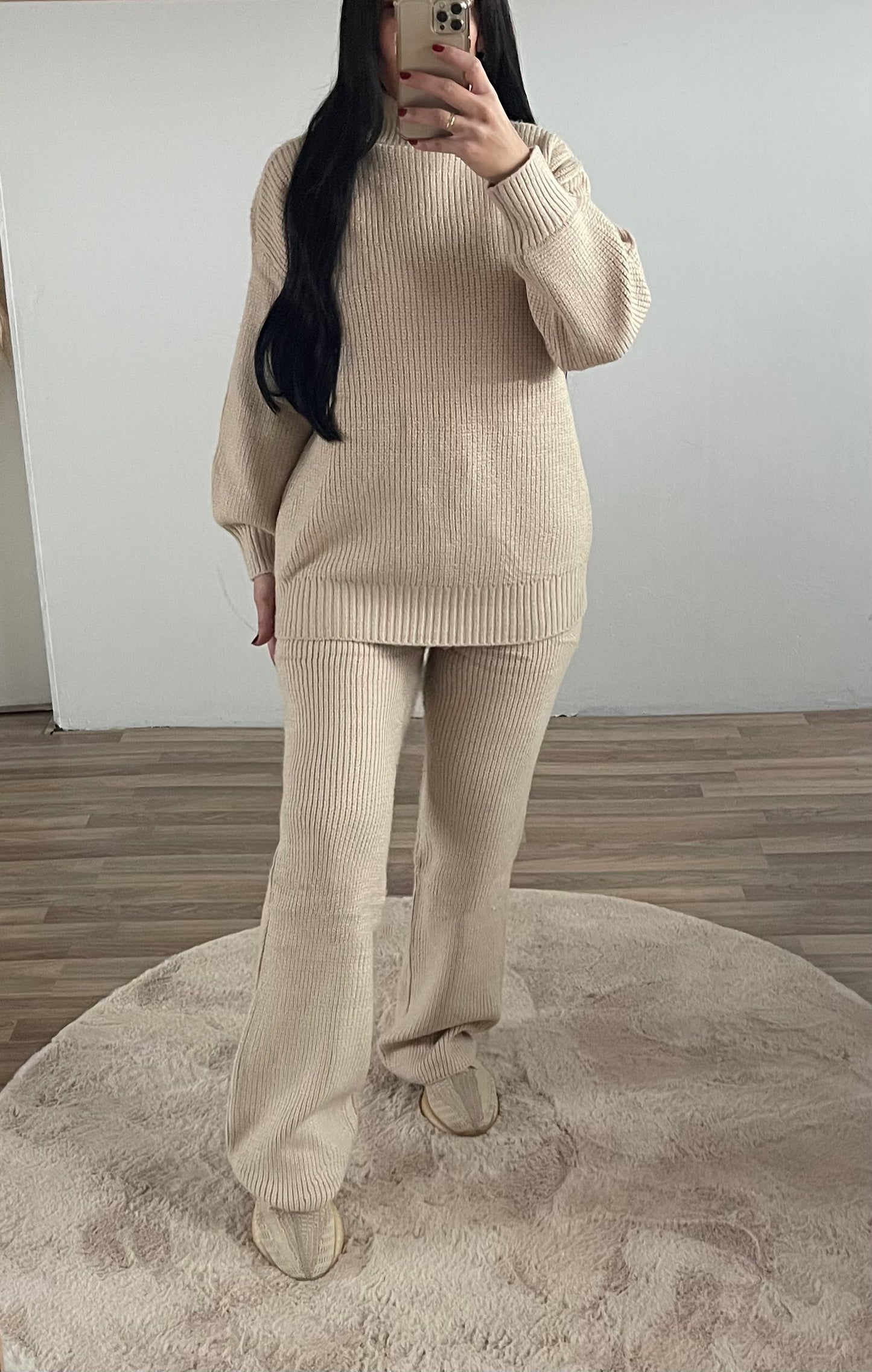 Lina Two piece beige