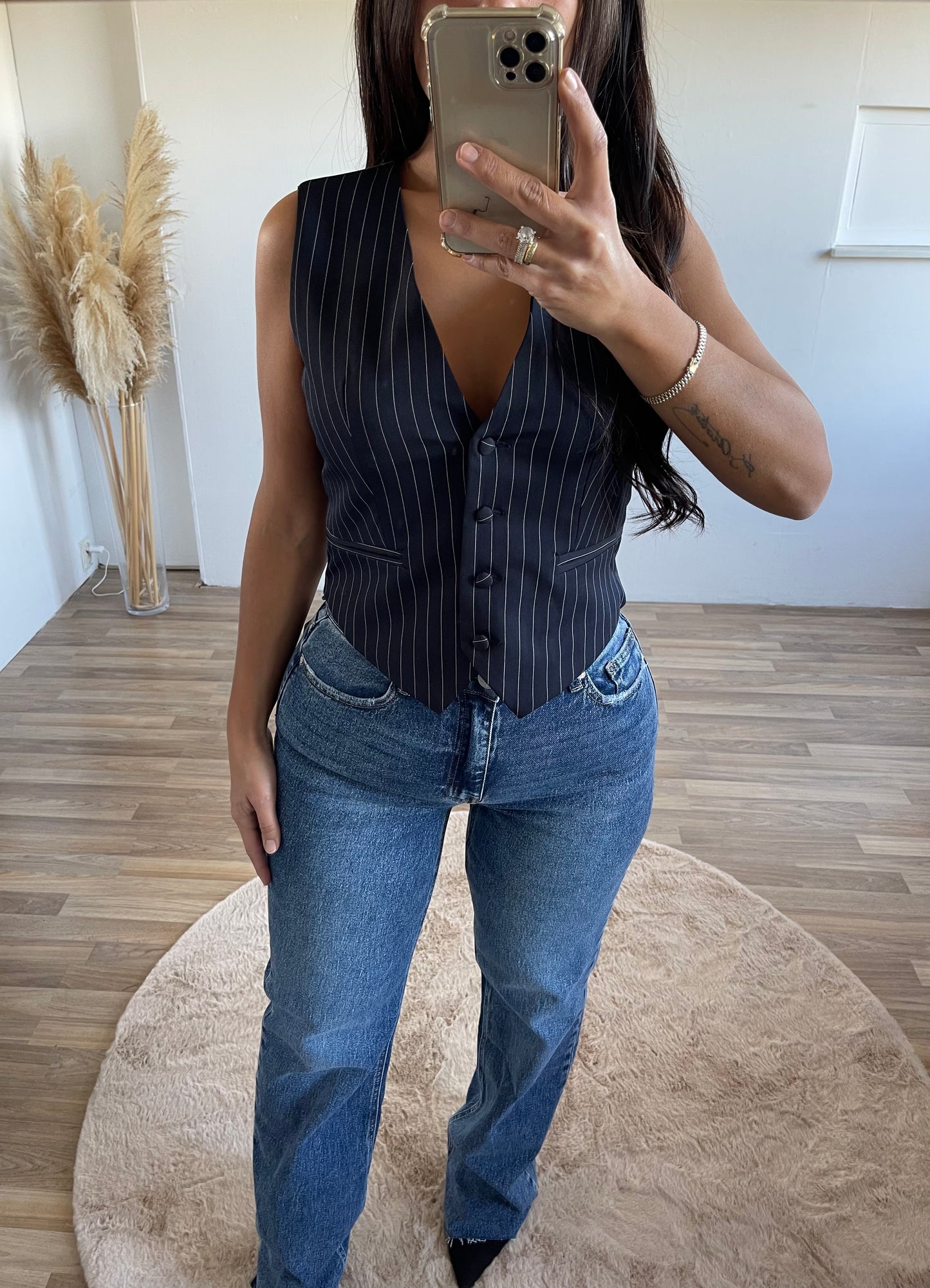 Nadia Gilet marineblauw