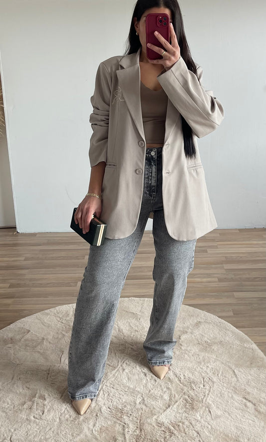 Nola blazer Beige