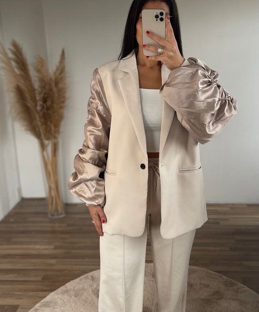 Alice Bomber blazer beige